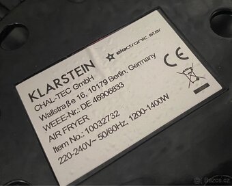 Horkovzdušná friteza Klarstein - 2