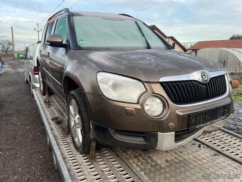 Díly Škoda Yeti 2010 1.8tsi 4x4 - 2