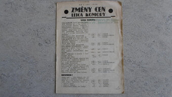 ♦️ LEICA - CENNÍKY ♦️ - 2