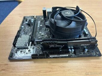 herní set základní deska, CPU + chladič, RAM - 2