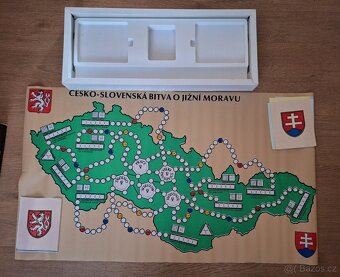 Retro desková hra Česko-slovenská bitva o jižní Moravu - 2