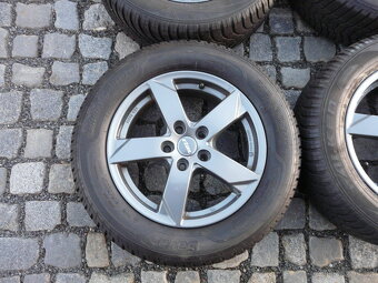 ALU KOLA + ZIMNÍ PNEU 215/60R16 ŠKODA SEAT VW - 2
