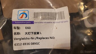 držáky světlometů BMW E60/E61 - 2