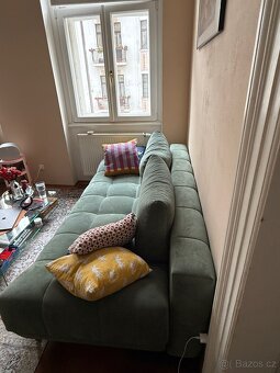 Rozkládací Pohovka s uloženým prostorem, trojmístna, 215 sm - 2