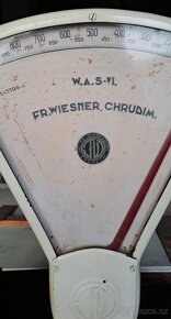 Stará váha Fr. Wiesner - 2