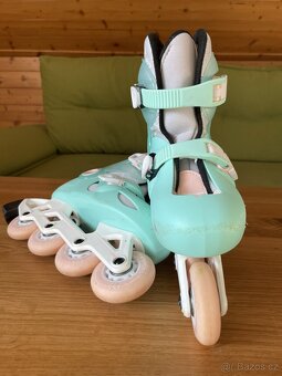 Dětské rostoucí in-line brusle Oxelo - 2