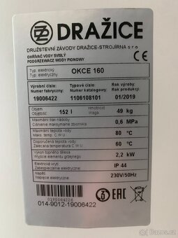 Bojler Dražice OKCE 160 - 2