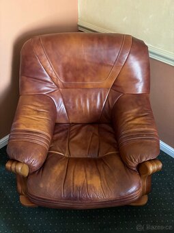 Kožená sedací souprava - 2