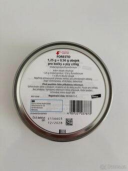 Foresto obojek pro kočky a psy do 8 kg - 2