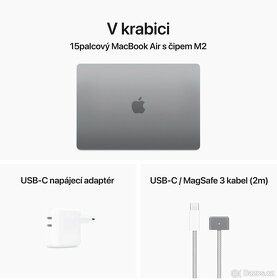 Prodám nový MacBook Air - Apple M2 (8jádrový), 15,3" - 2