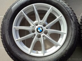 Zánovní ALU komplet BMW 16" 5x112 ET22 pneu 205/60/16 - 2