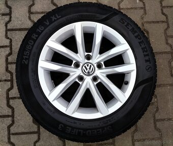 Alu kola originál Volkswagen Passat B8 5x112 R16 Sepang - 2