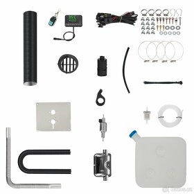 Horkovzdušné nezávislé topení 2kw, 12V, LCD+DO, faktura - 2