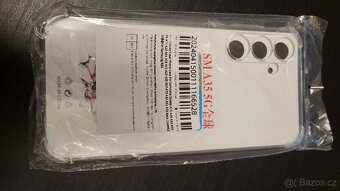 SIlikonový kryt / obal Sasmung A35, transparentní, nový - 2