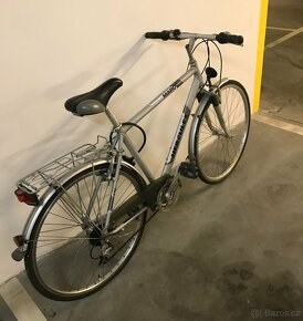 městské kolo Hercules Maroc, rám L, 19", stříbrné - 2