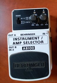 Instrument / Amp selector - 2