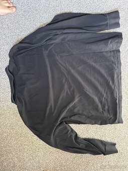 GANT černé polo tričko s dlouhým rukávem, vel. 3XL - 2