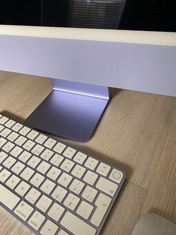 Apple imac M1 24palcový 2021 fialový 16GB - 2