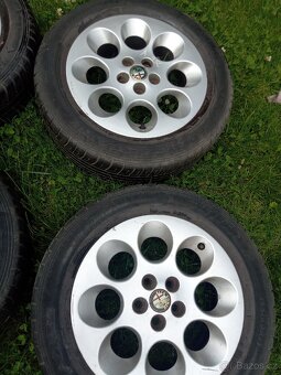 ALU disky s pneu R15 - 2