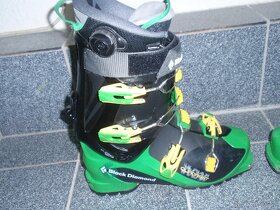 PĚKNÉ SKIALPOVÉ BOTY BLACK DIAMOND QUADRANT BOA VEL.40 - 2
