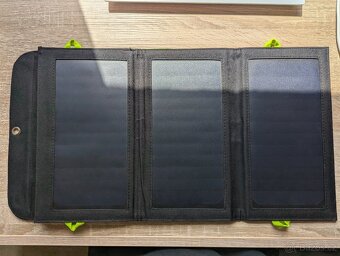 Allpowers solární nabíječka 21W s powerbankou 6000 mAh - 2