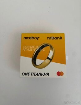 NICEBOY ONE TITANIUM PLATEBNÍ PRSTEN - 2