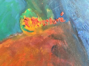 Obraz Ria Pštrosová, Slunečnice olej 70x60 - 2