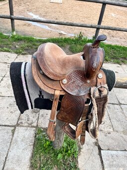 Dětské westernové sedlo 11” - 2