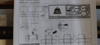 Pevný nástěnný držák SMART Tech - WM-SBID-200
- 2