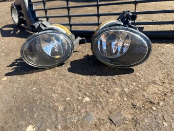 Přední mřížka do nárazníku Golf 6 plus mlhovky - 2