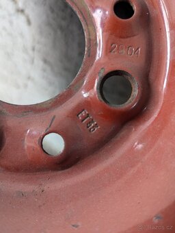 135/80 R13, otvor 58.1, ET33, Fiat panda dojezdove kolo - 2