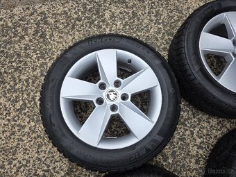 Zimní komplet kola Škoda ilias 5x112 205/55 r16 - 2
