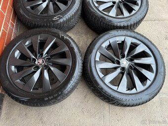 Alu 17" 5x112 , škoda " SAGITARUS " zimní 95% O4 ,TOP - 2