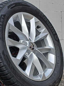 Nová zimní orig alu Škoda Scala 205/55/16 - 2