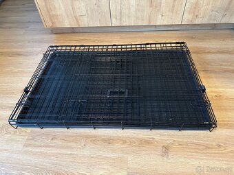 Psí klec XL 2 dveře 106x69x77cm - 2