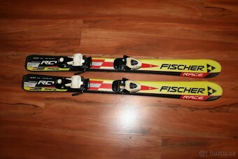 lyže Fischer 100 cm , hadia koža - 2