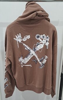 OFF WHITE MIKINA -OVERSIZED - 2