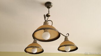 trojramenný lustr - 2