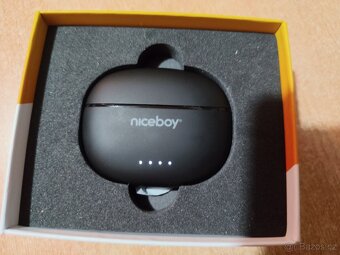 Sluchátka Niceboy HIVE Pins ANC 3 černá barva - 2