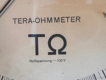 Tera-Ohmmeter Richard Jahre SO 16 - 2