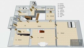 Rodinný dům 3+2, 219 m2, pozemkem 716 m2, obec Potěhy, Kutná - 2