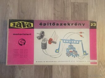 RETRO stavebnice Java - épitöszekrény J2 a J3 i s návodem - 2