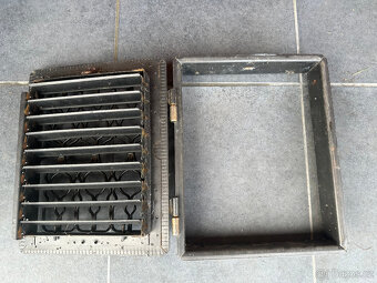 Krbové mřížky ventilační kované - 2 kusy - 2