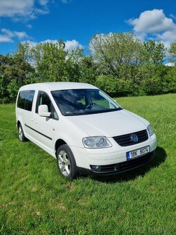 Volkswagen Caddy Maxi 1.9 TDI (77 kW), 7 míst, r. v. 2010 - 2