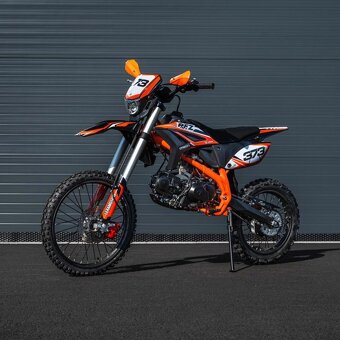 Pitbike Leramotors Thunder 140ccm, 19/16, oranžová - 2