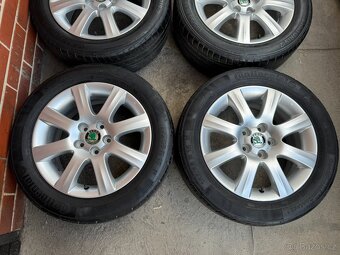 Alu 15" 5x100, orig. škoda "LINE", letní Fabia - 2