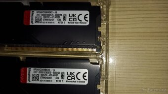 16GB DDR 5 6000MHz Kingston CL36 - 2