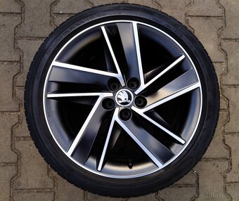 Alu kola originál Škoda Fabia III, Rapid 5x100 R17 Blade - 2