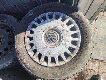 Plechové disky Touran zimní 195/65 R15 - 2