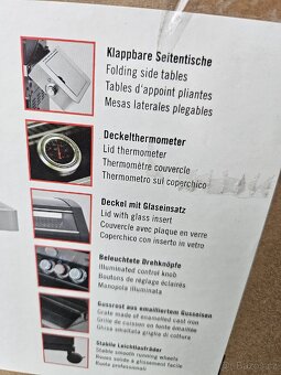 Plynový gril Videro G4-S Vario+ steakzone, černý, RÖSLE - 2